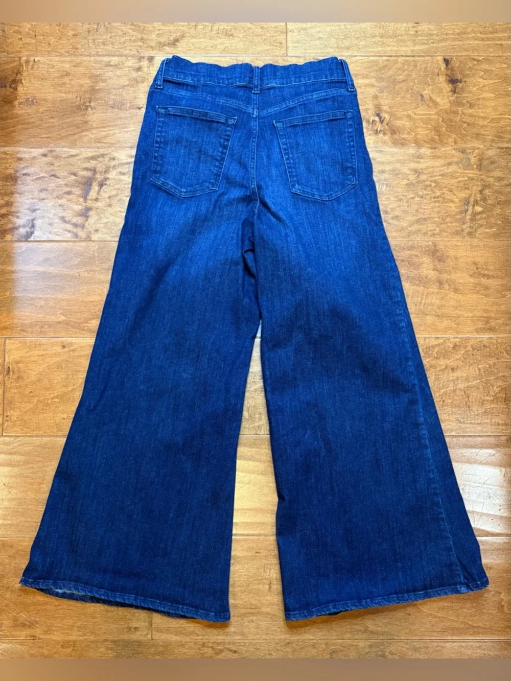 FRAME Le High Wide Leg Crop Jeans Dark Wash Size 30 - Picture 10 of 10